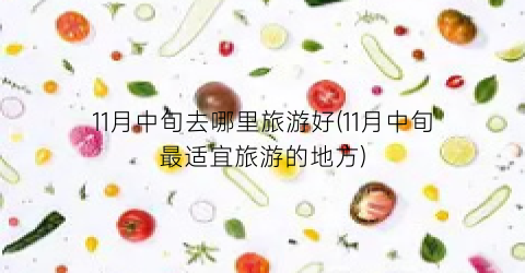 11月中旬去哪里旅游好(11月中旬最适宜旅游的地方)