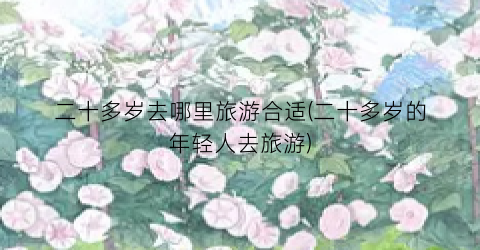 二十多岁去哪里旅游合适(二十多岁的年轻人去旅游)