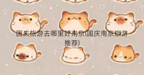 国庆旅游去哪里好南京(国庆南京旅游推荐)