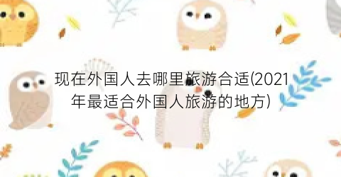 现在外国人去哪里旅游合适(2021年最适合外国人旅游的地方)