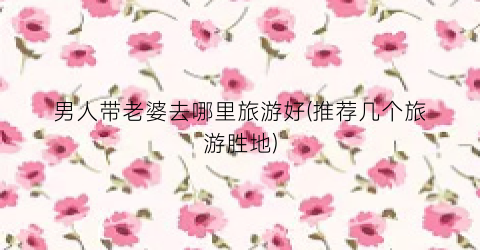 男人带老婆去哪里旅游好(推荐几个旅游胜地)