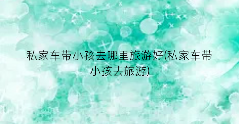 私家车带小孩去哪里旅游好(私家车带小孩去旅游)