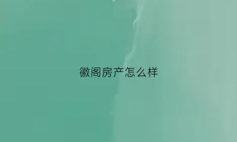 徽阁房产怎么样(薇阁大酒店)