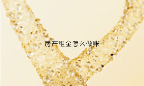 房产租金怎么做账(房产租赁怎么做账)