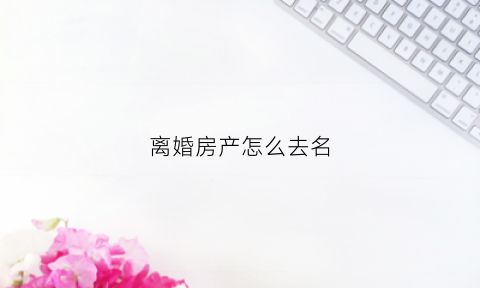 离婚房产怎么去名(离婚房子怎么去名)