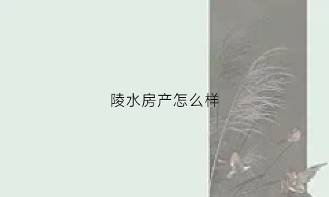 陵水房产怎么样(陵水房产网)