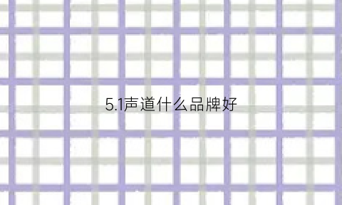 51声道什么品牌好(51声道好听吗)