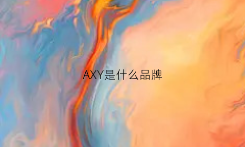 AXY是什么品牌(abxy什么品牌)