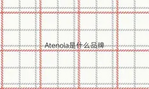 Atenola是什么品牌