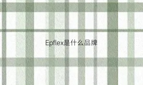 Epflex是什么品牌(epk是什么品牌)