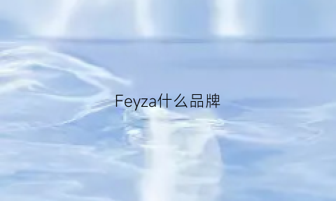 Feyza什么品牌