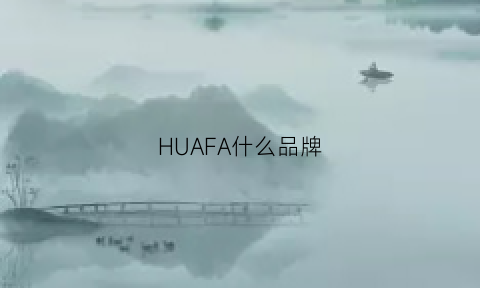 HUAFA什么品牌(huagaa是牌子)