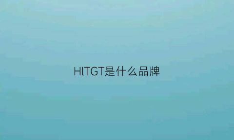 HlTGT是什么品牌