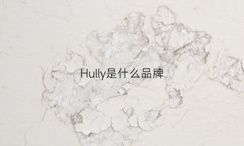 Hully是什么品牌(hurley是什么品牌中文)