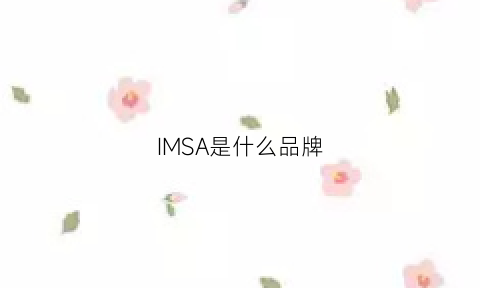 IMSA是什么品牌