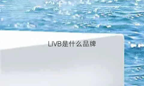 LIVB是什么品牌(liv是什么牌子)