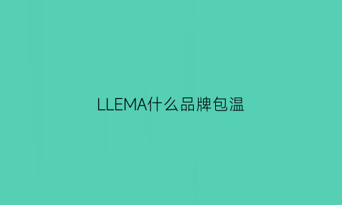 LLEMA什么品牌包温(lm包怎么样)