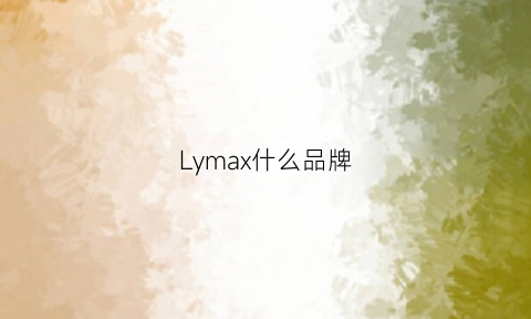 Lymax什么品牌(lyx是什么品牌)
