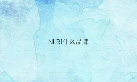 NLR1什么品牌