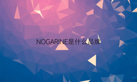 NOGARlNE是什么品牌(norareve是什么品牌)