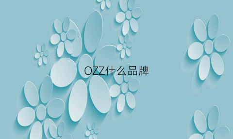 OZZ什么品牌(ozzeg什么档次)