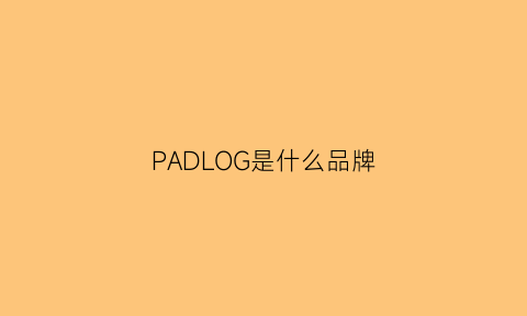 PADLOG是什么品牌(paddock是什么牌子)