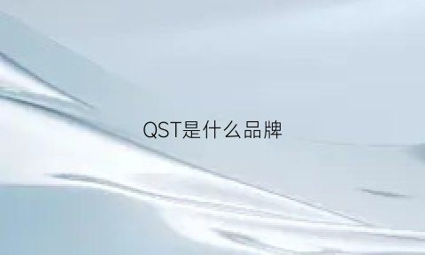 QST是什么品牌