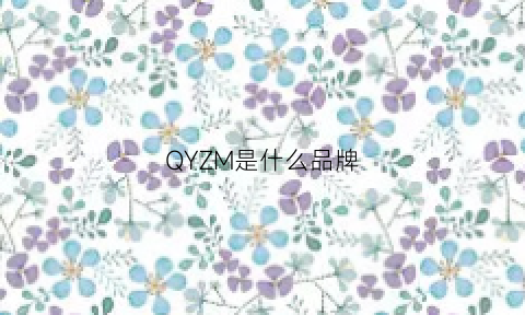 QYZM是什么品牌(qz是什么牌子)