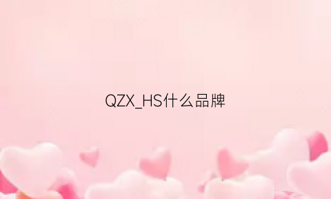 QZX_HS什么品牌