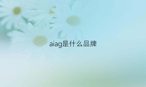 aiag是什么品牌(aiguai是什么牌子)