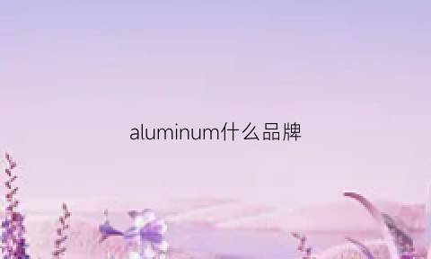 aluminum什么品牌(auiimu是什么牌子)