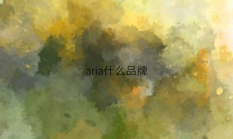 aria什么品牌