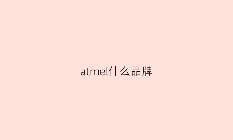 atmel什么品牌