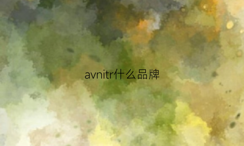 avnitr什么品牌(avvn是什么牌子)