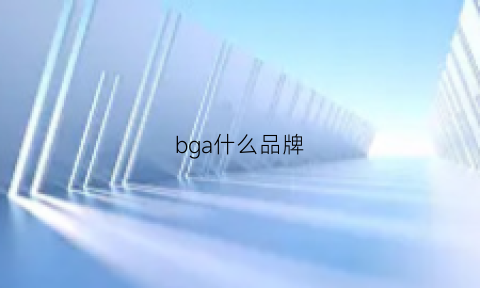 bga什么品牌