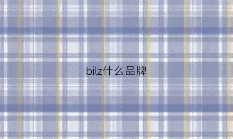 bilz什么品牌(bii是什么牌子)