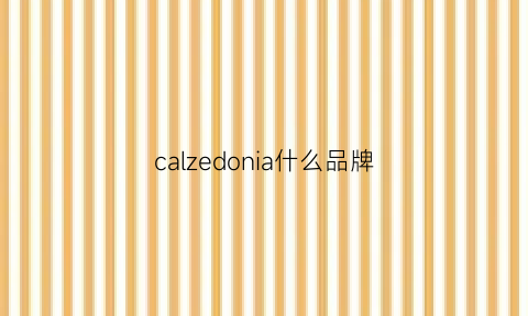 calzedonia什么品牌(calzedonia品牌介绍)