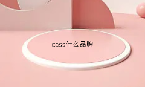 cass什么品牌(cas是什么品牌)