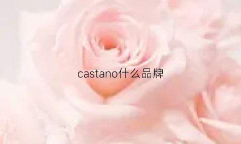 castano什么品牌(casabijoux是什么牌子)