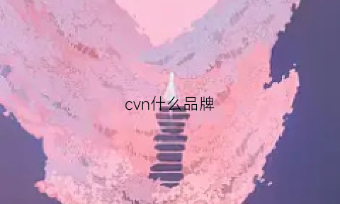 cvn什么品牌(cvncvv)