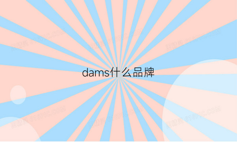 dams什么品牌(dasom品牌)