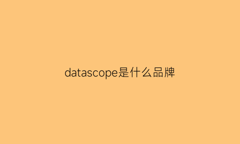 datascope是什么品牌