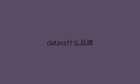 datass什么品牌