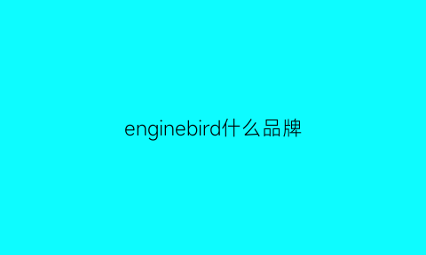 enginebird什么品牌(enginebell)