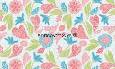 enricov什么品牌(enrlcov是什么牌子)