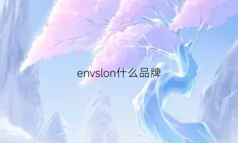 envslon什么品牌(envlslon是什么牌子)