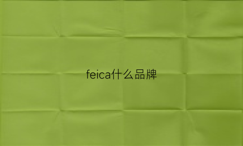 feica什么品牌