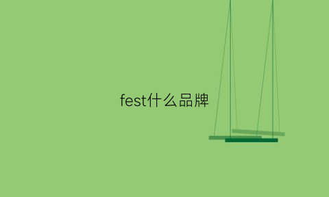 fest什么品牌(festool这牌子怎么样)