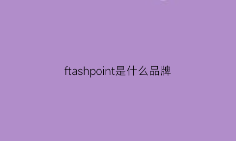 ftashpoint是什么品牌