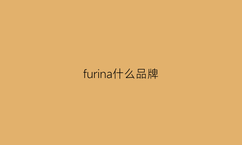 furina什么品牌